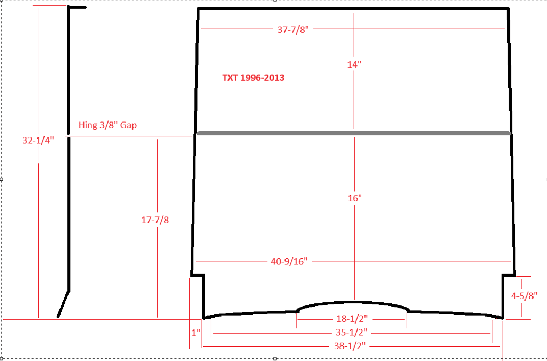 STEELENG Windshield Tinted Foldable for EZGO TXT (1994-2013) — alternate view, part WSTX01
