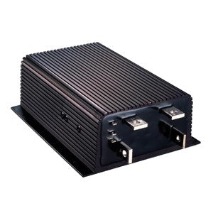 Curtis 1221B-6601 48/72V 500A PMC DC motor controller with 0–5k throttle; heavy-duty traction for industrial EVs, utility carts, tow tractors; sealed MOSFET design.