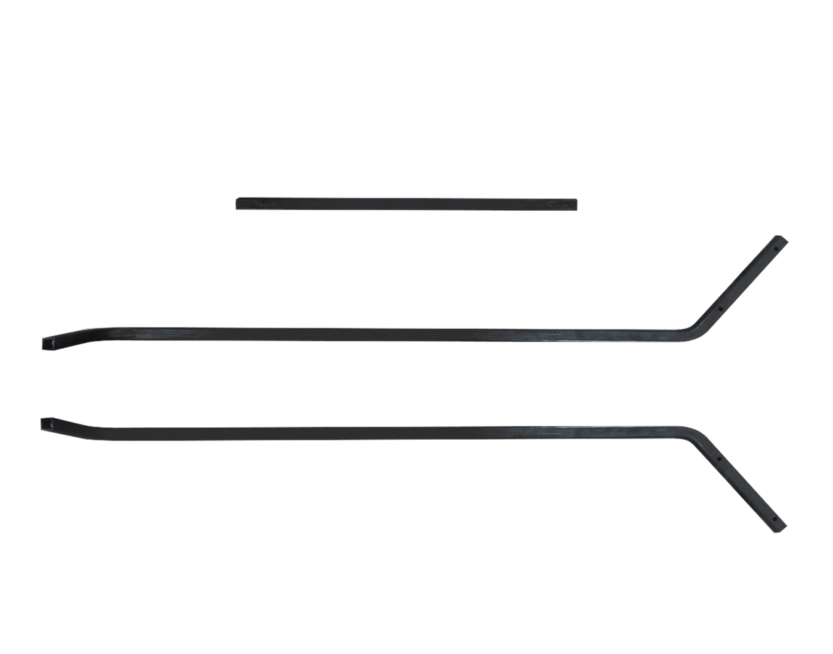 STEELENG Front Roof Supports OEM Version for EZGO TXT 3/4-inch — second view, part RSTX02