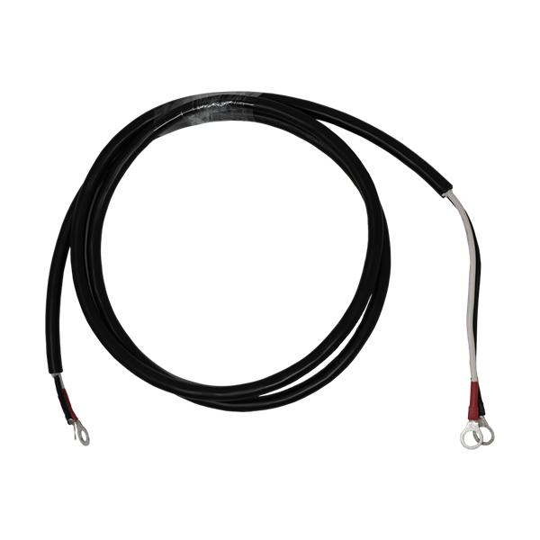 Delta-Q ICL RC DC cord 6 foot 12 AWG with ring terminals heavy-duty replacement cable for Delta-Q chargers durable secure battery connection