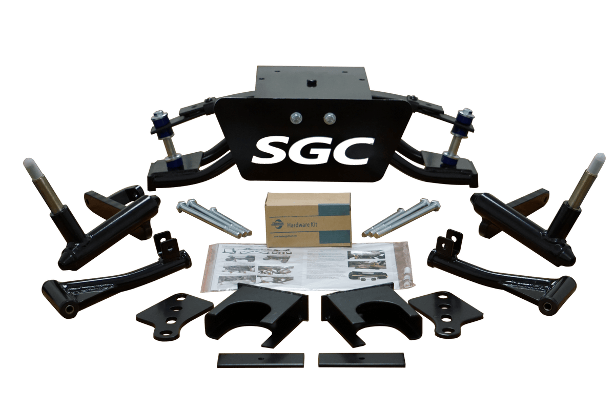 STEELENG Lift Kit, 6-inch Heavy Duty Double A-Arm for Club Car DS (1982-2003) — alternate view, part LKDS02