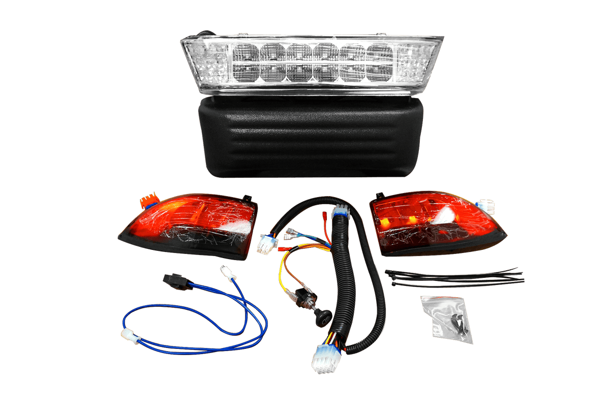 STEELENG LED Light Kit for Club Car Precedent, 12 Volt with Deluxe Light Kit — second view, part BNDL-LIPR01-LIDX01