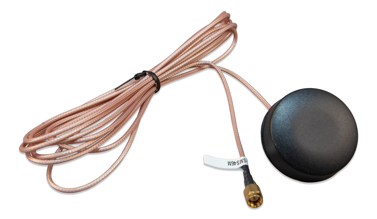 Victron Outdoor LTE-M puck antenna (with 3m cable) — Victron OEM alternate angle (SKU ANT100200200)