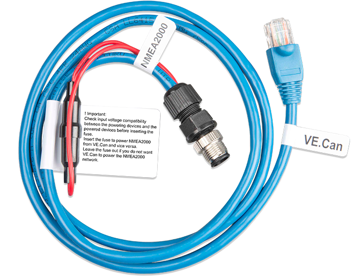 Victron VE.Can to NMEA2000 Micro-C male — Victron OEM alternate angle (SKU ASS030520200)