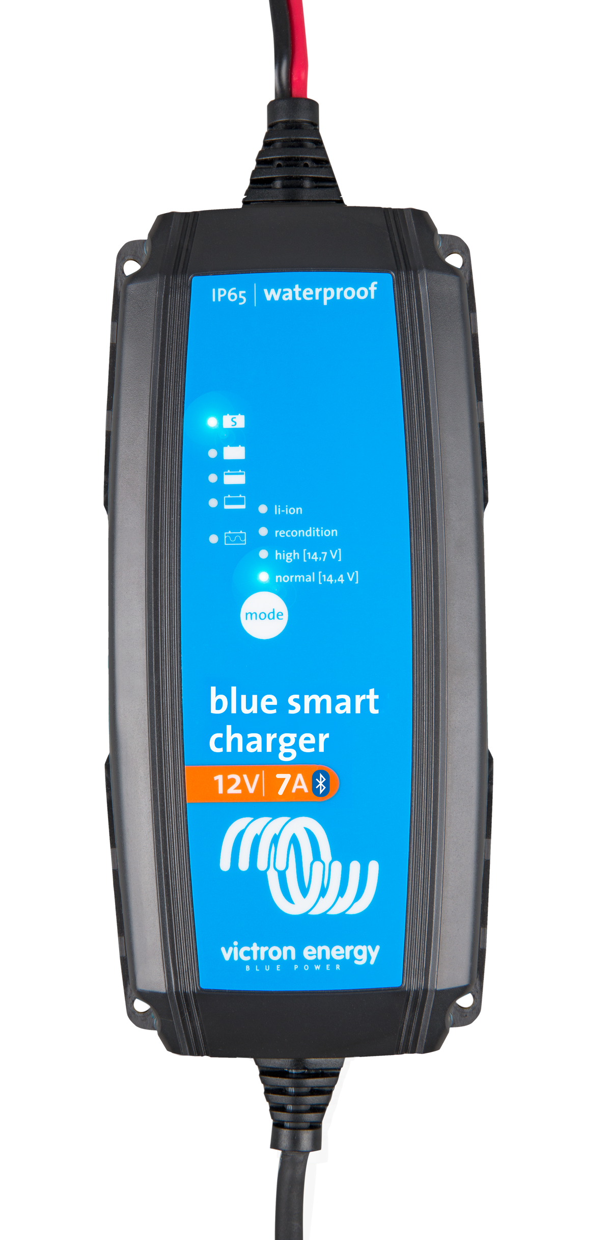 Victron Blue Smart IP65 Charger 12/7(1) 230V CEE 7/16 Retail โ Victron OEM product photo (SKU BPC120731034R)