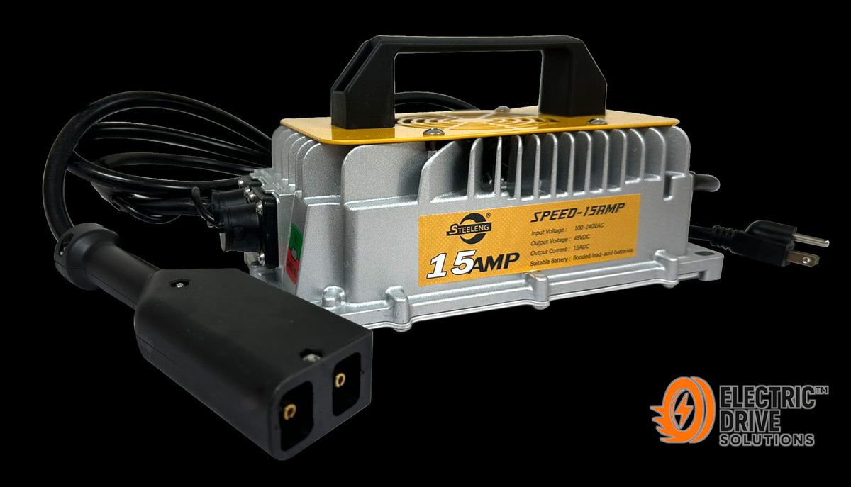 STEELENG 36V Charger EZGO TXT and RXV 15AMP — Electric Drive Solutions