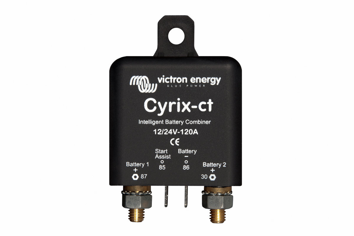 Victron Cyrix-ct 12/24V-120A intelligent battery combiner Retail — Victron OEM product photo (SKU CYR010120011R)