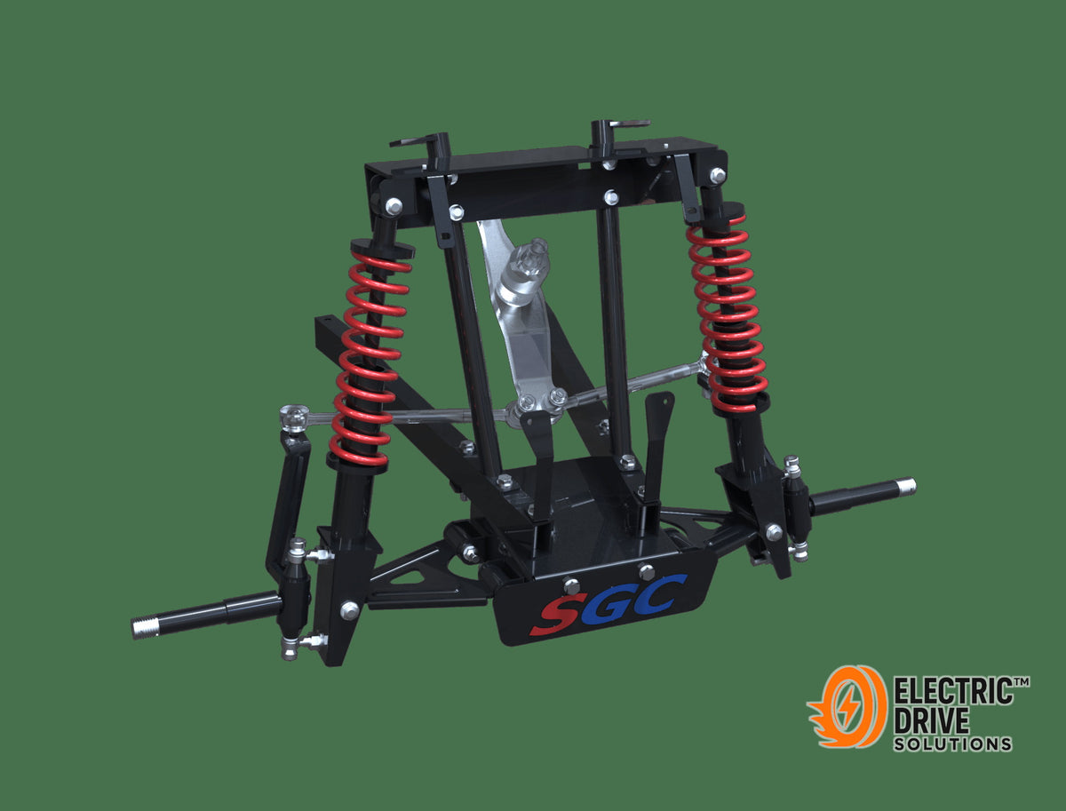 STEELENG Lift Kit, 6-inch Built-In Coil-Over Shocks A-Arm for EZGO TXT (1994-2001.5) Electric — Electric Drive Solutions
