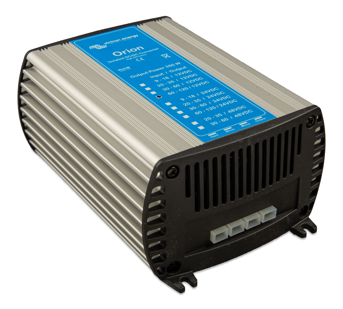 Victron Orion 110/24-15A (360W) — Victron OEM alternate angle (SKU ORI110243610)