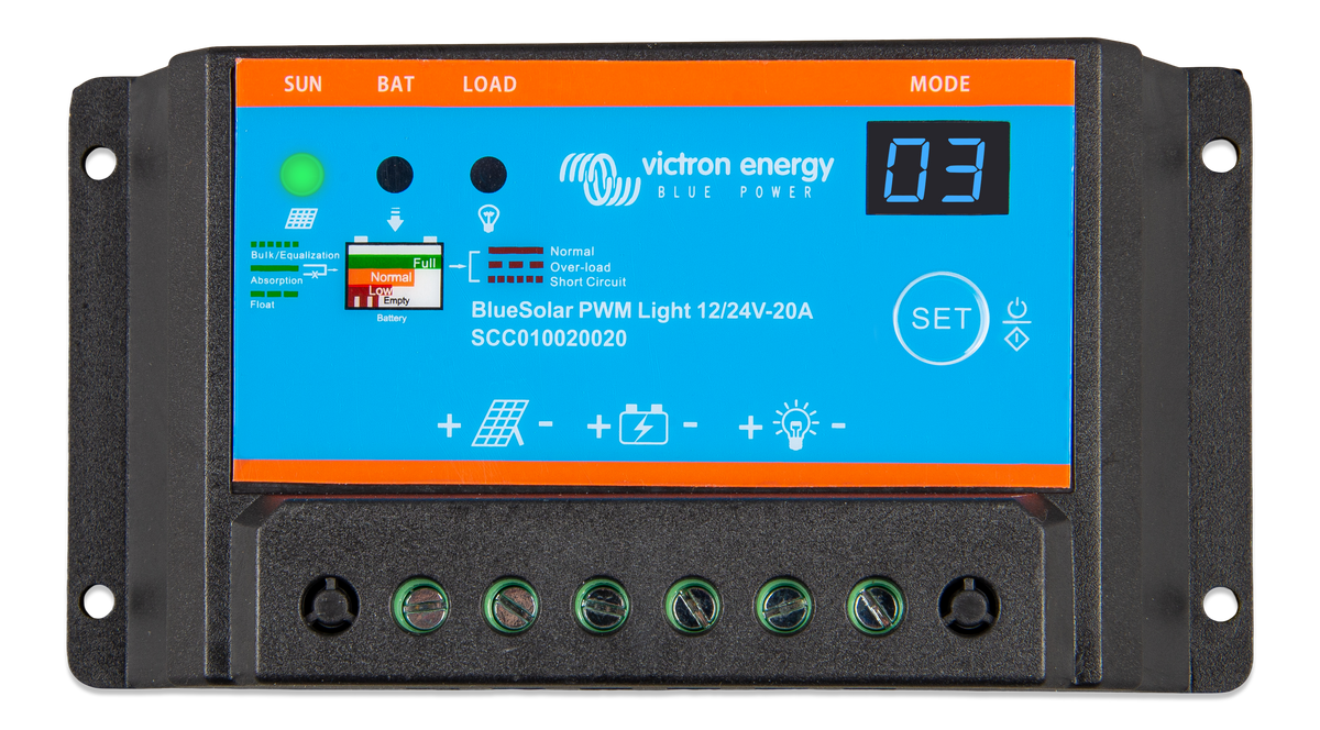 Victron BlueSolar PWM-Light Contr 48V-30A — Victron OEM product photo (SKU SCC040030020)