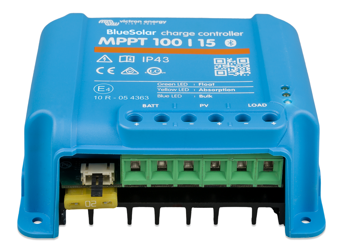Victron BlueSolar MPPT 100/20 (up to 48V) — Victron OEM alternate angle (SKU SCC110020170R)