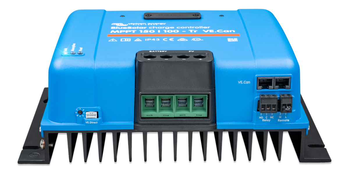 Victron BlueSolar MPPT 150/100-Tr VE.Can — Victron OEM alternate angle (SKU SCC115110420)