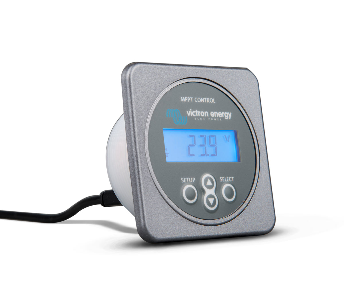 Victron MPPT Control (VE.Direct cable not included) — Victron OEM alternate angle (SKU SCC900500000)