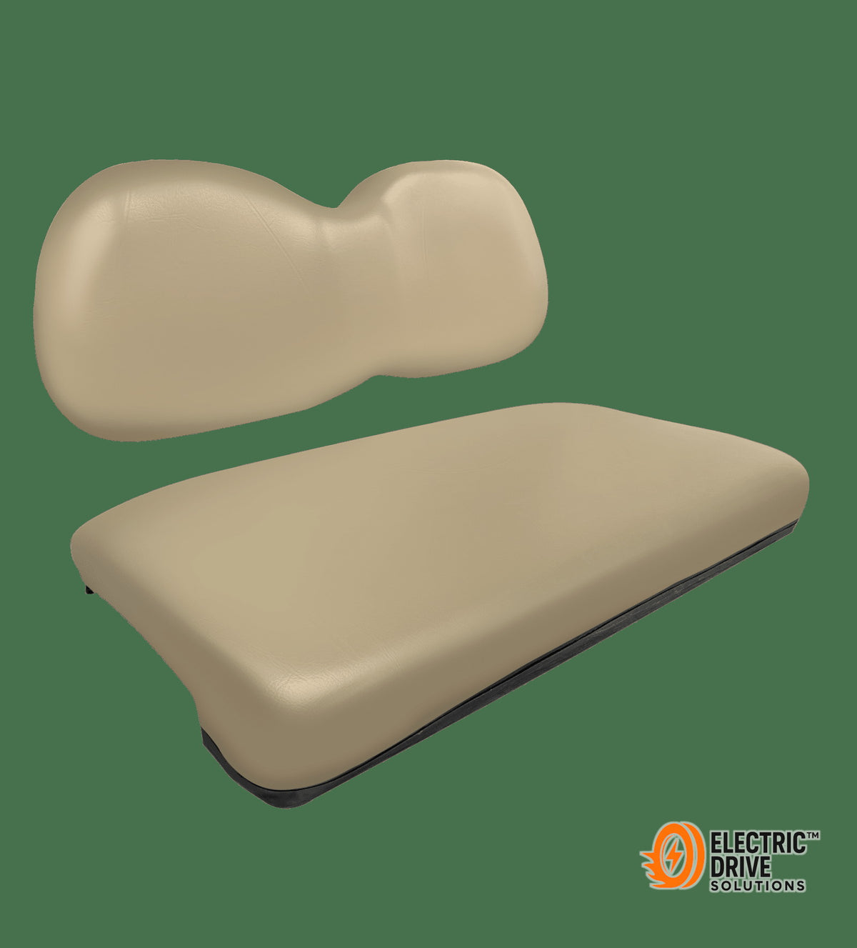 STEELENG KOZIP Basic Cushion Set Front Seat for EZGO TXT (2014-up) Tan — Electric Drive Solutions