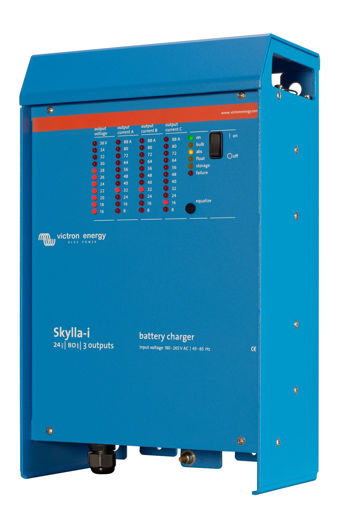 Victron Skylla-i 24/80 (3) 230V — Victron OEM alternate angle (SKU SKI024080002)
