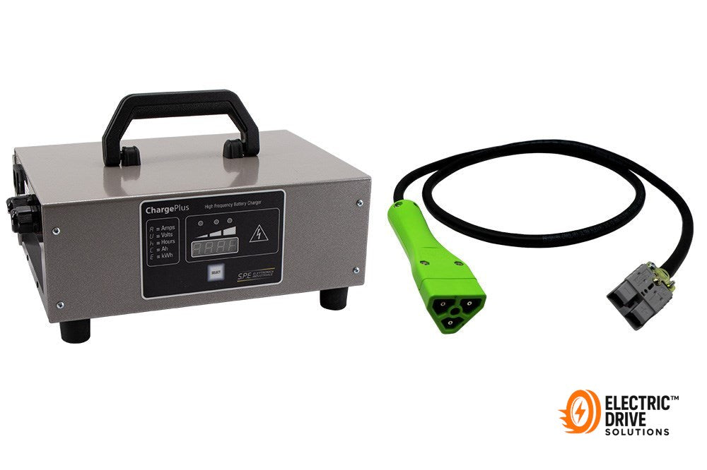 ChargePlus E-Z-GO ELiTE Lithium Pigtail Kit CBHF2-EZ48ELITE — Electric Drive Solutions