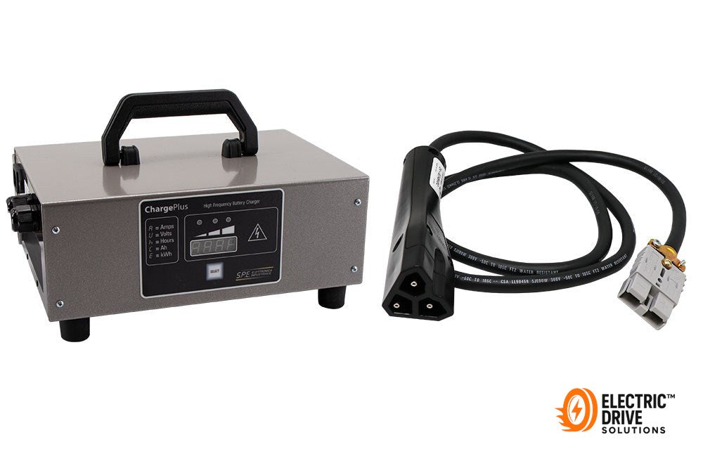 ChargePlus 48V w/ E-Z-GO Pigtail Kit - Lithium CBHF2-EZ48LI — Electric Drive Solutions