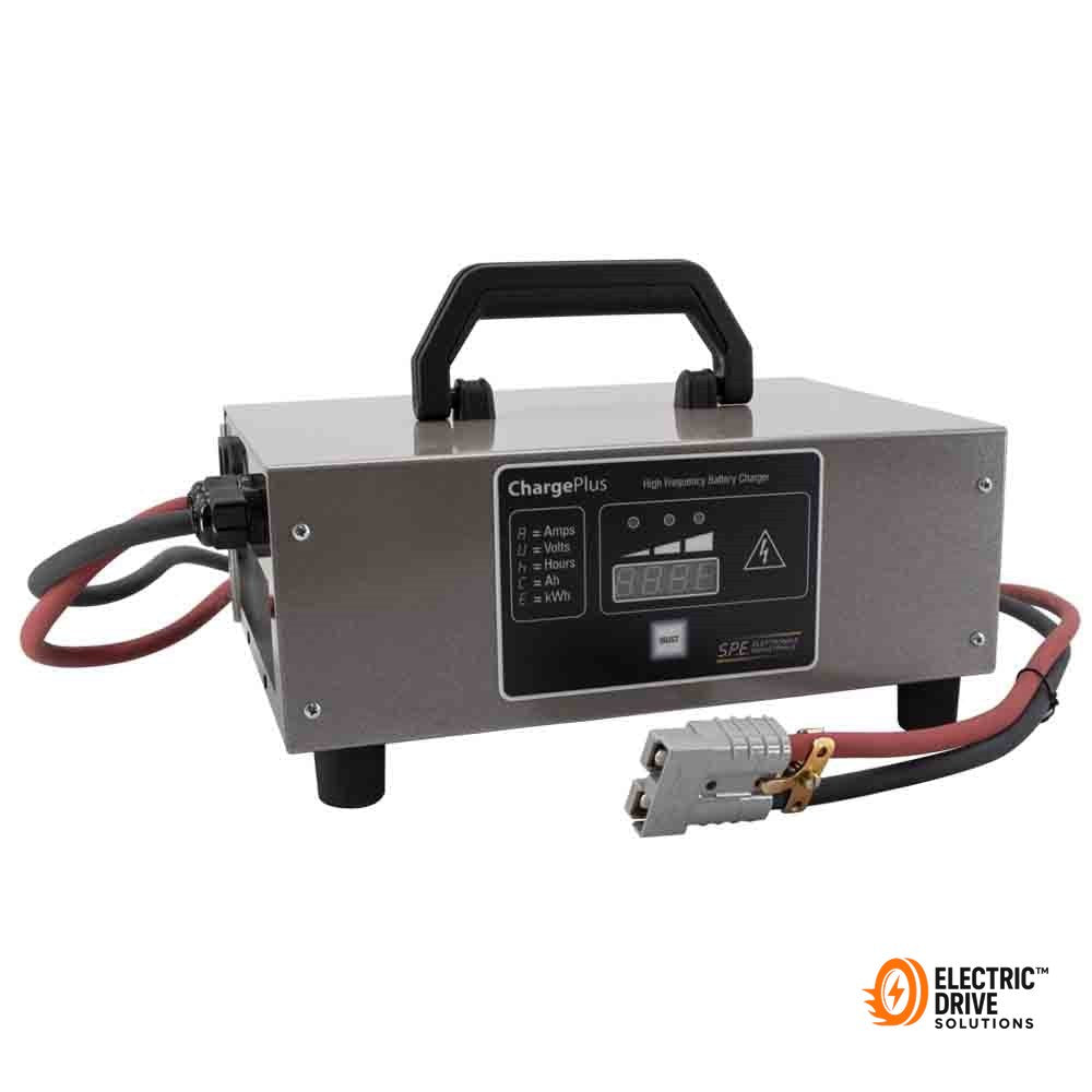 ChargePlus 48V 20A Charger w/Gray SB50 Connector - AGM CBHF2-STK48AG — Electric Drive Solutions
