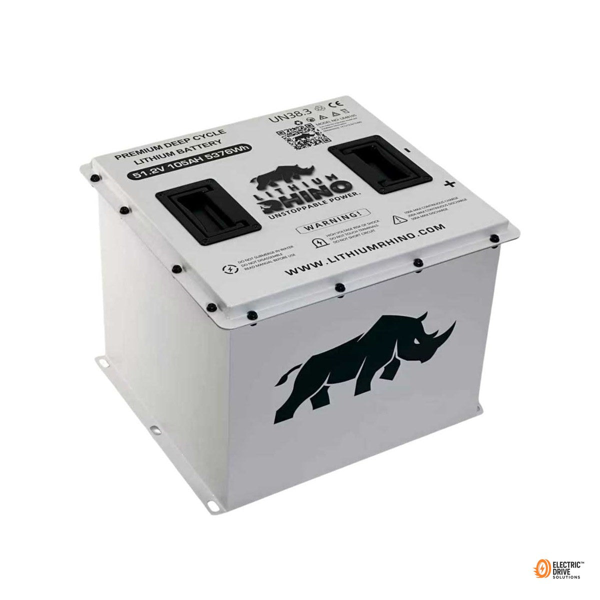 Lithium Rhino 48V 105Ah CUBE LiFePO4 Battery (Battery Only) — Electric Drive Solutions