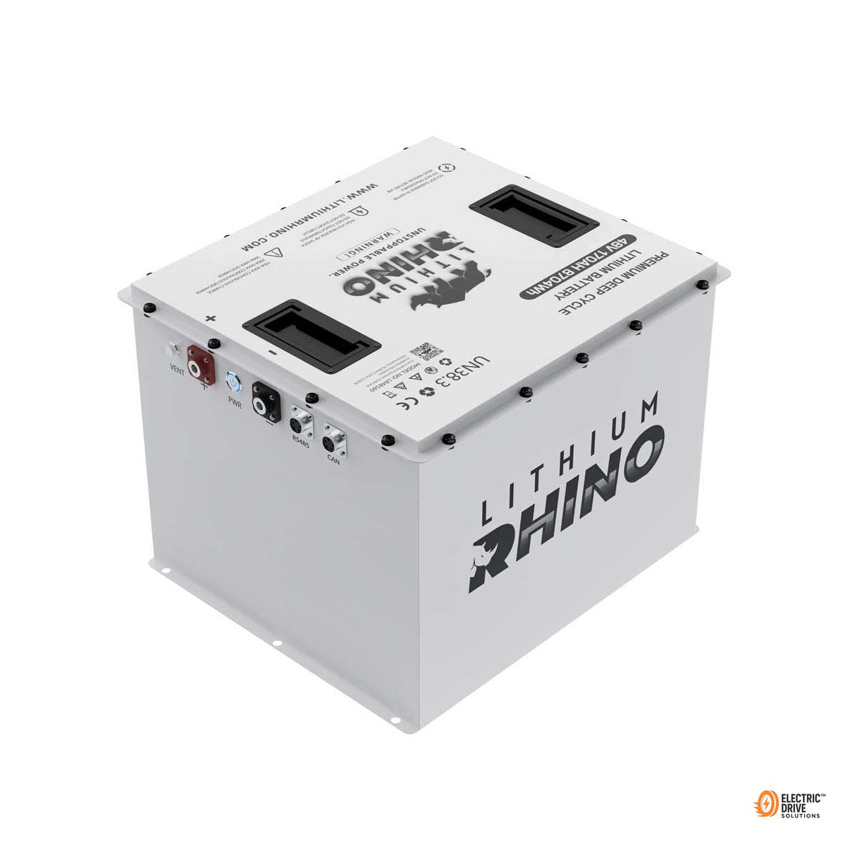 Lithium Rhino 48V 170Ah Goliath LiFePO4 Bundle — Electric Drive Solutions
