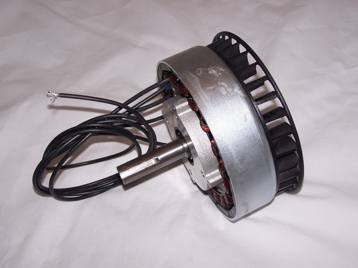 Motenergy ME1112 PM generator 160โ280 VAC electric motor โ front view