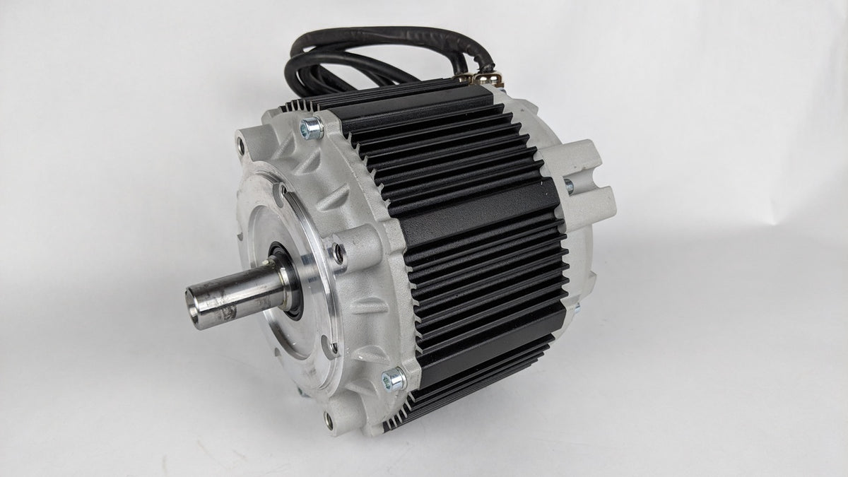 Motenergy ME1716 PMAC 4 kW 24–60 VDC electric motor — front view