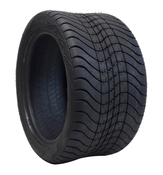 STEELENG 215/40-12 Low Profile Tire DOT approved — front product view (SKU TR1211)