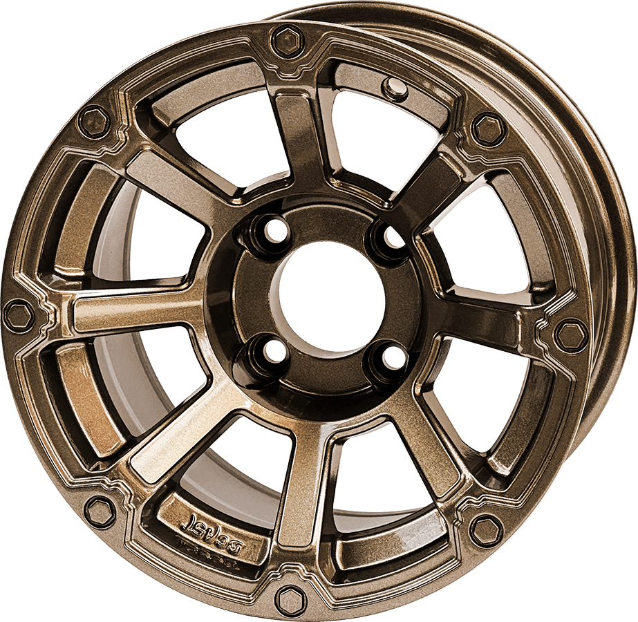 STEELENG 12″ Cyclops Bronze Wheel - Aluminum Alloy — single wheel product photo (SKU WH1263)