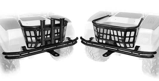 STEELENG SGC Rear Cargo Basket for Club Car DS — product view (SKU CBDS02)