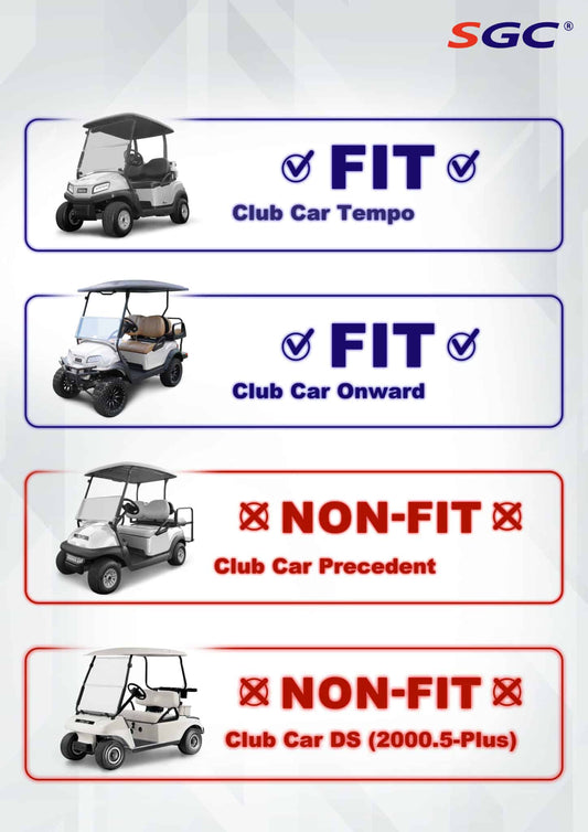 STEELENG Meteor LED ULTIMATE Light Kit for Club Car Tempo (12 Volt) — product view (SKU LITP03)
