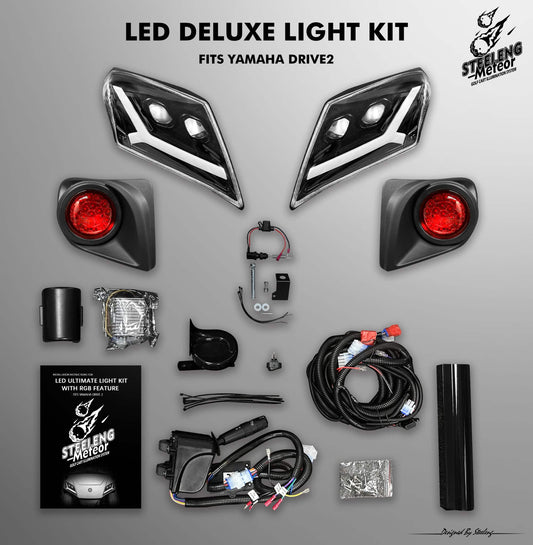 STEELENG Meteor LED DELUXE Light Kit for Yamaha Drive 2 — product view (SKU LIYM08)