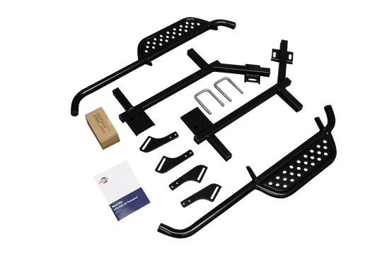STEELENG SGC Nerf Bars for Club Car Precedent/Tempo/Onward — product view (SKU NBPR01)
