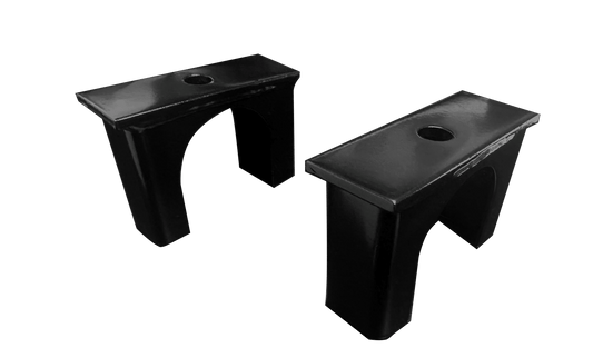 STEELENG Rear Blocks (4 inches) Only for Club Car Lift Kits, part LK0002