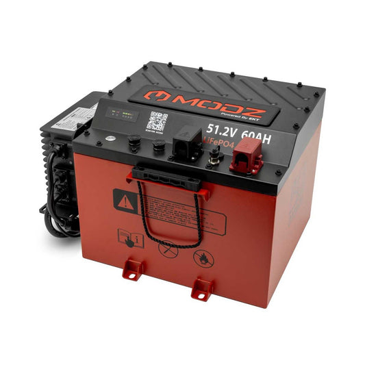 MODZ Universal 48V 60Ah Nano Lithium Golf Cart Battery Bundle — OEM product photo