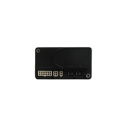Curtis 1212P-2501 controller close-up, 24V 90A DC drive; OEM-ready wiring, rugged efficient design for light utility carts and industrial mobile platforms.