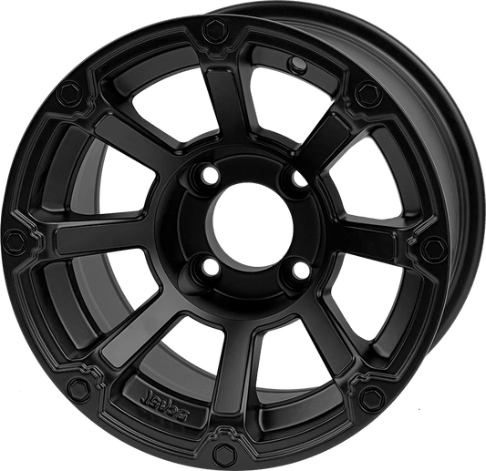 STEELENG 12-inch Cyclops Matte Black, Mounted Set of 4, part WH1262
