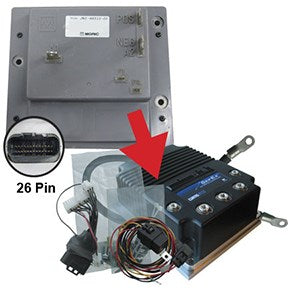 Curtis Yamaha 48V 500A Conversion Kit 76-1268-5504YK — Electric Drive Solutions