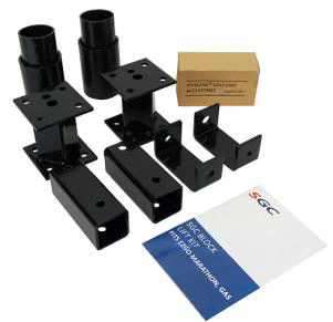 STEELENG Lift Kit, 4-inch Block Lift Kit for EZGO Marathon (1980-1994) Gas, part LKMA02