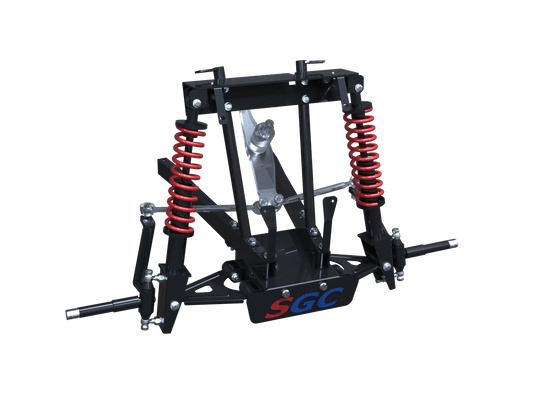 STEELENG Lift Kit, 6-inch Built-In Coil-Over Shocks A-Arm for EZGO TXT (1994-2001.5) Electric, part LKTX12
