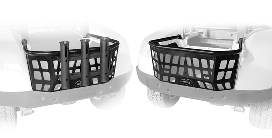 STEELENG Rear Cargo Basket for EZGO TXT, part CBTX02