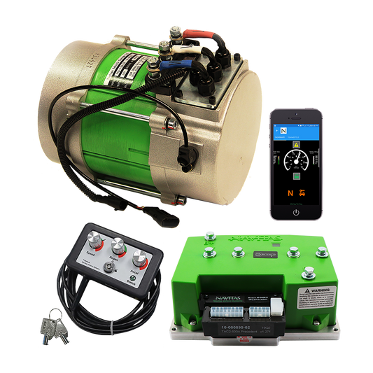 Navitas Club Car DS/IQ/Excel/E.R.I.C. 48V 4kW 600A DC To AC Conversion Kit 222-48VCC600TAC — Electri
