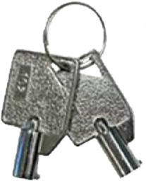 1 Pair of On-The-Fly Programmer Keys 87-OTFKEY — Electric Drive Solutions