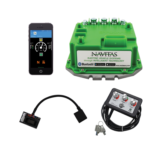 Navitas Yamaha G19/G22 48V 440A Conversion Kit w/OTF 87-TSX3-440YG19G22 — Electric Drive Solutions