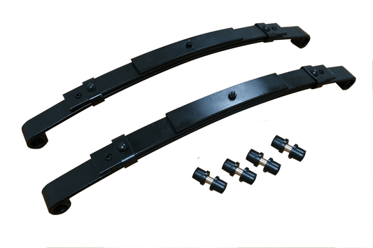 STEELENG Rear Leaf Springs Heavy Duty for EZGO TXT/ PDS/ FREEDOM (set of 2) (1996-2013), part LSTX02