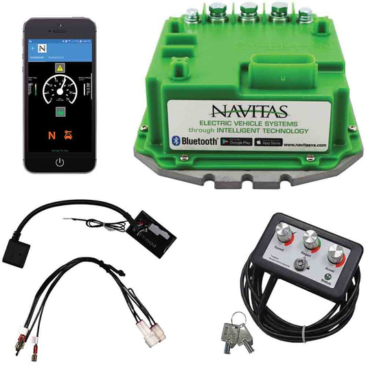 Navitas Yamaha G14/G16 36/48V 440A Conversion Kit w/OTF 87-TSX3-440YG14G16 — Electric Drive Solution