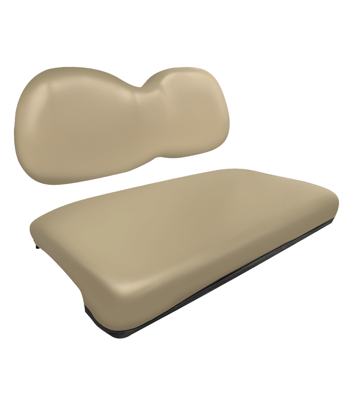 STEELENG KOZIP Basic Cushion Set Front Seat for EZGO TXT (2014-up) Tan, part SCTX07