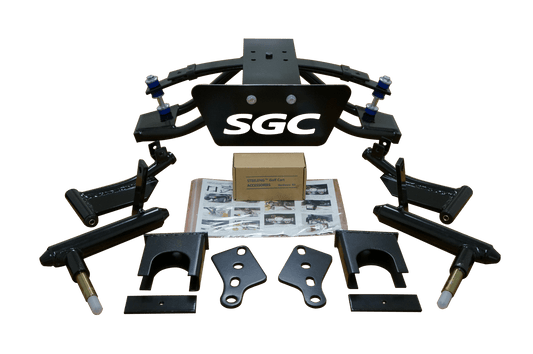 STEELENG Lift Kit, 6-inch Heavy Duty Double A-Arm for Club Car Precedent and Tempo (2004-up), part LKPR01