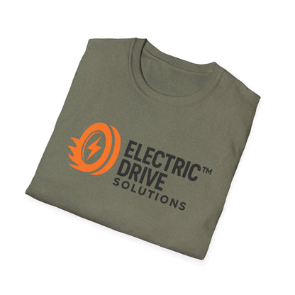 Electric Drive Solutions T-Shirt, Unisex Tee for Events, Gifts for Engineers, Eco-Friendly Apparel, Tech Enthusiast Gear