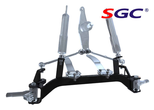 STEELENG Lift kit, 4-inch Drop Axle kit for EZGO TXT (1994-2001.5) Gas, part LKTX03