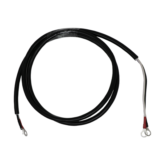 Delta-Q ICL RC DC cord 6 foot 12 AWG with ring terminals heavy-duty replacement cable for Delta-Q chargers durable secure battery connection